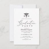 クラスの看護卒業発表 サンキューカード (裏面)