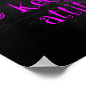 クラスの規則 ポスター (角)