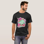 クラスの調整サイコロダンジョン遊ロールのゲームのマス Tシャツ (正面フル)