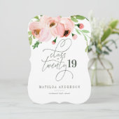 クラスの赤面フローラ水の色の卒業 シーズンカード (スタンド正面)