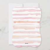 クラスの赤面フローラ水の色の卒業 シーズンカード (裏面)