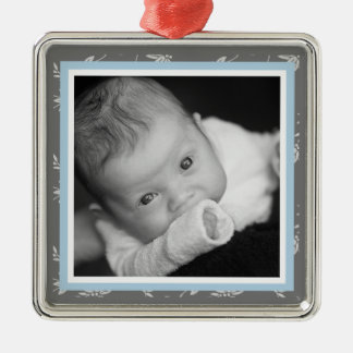 クラスの青いオーナメントのTouch メタルオーナメント