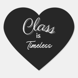 クラスはタイムレスステッカー ハートシール