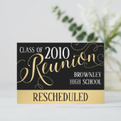 クラスまたは学校懇親会の再計画 招待状 (スタンド正面)