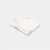 クラスイエレガント抽象芸術赤面水彩フローラ ポストイット (アングル)