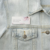 クラスイエレガント抽象芸術赤面水彩フローラ 名札 (インサイチュ)