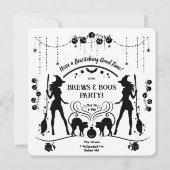 クラスウィッチハローウィンパーティ招待状 シーズンカード (裏面)