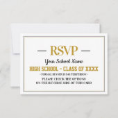 クラスエレガントフォーマル懇親会 出欠カード (正面)