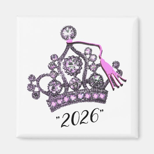 「クラスオブ2026」プリンセス・ティアラ マグネット (正面)