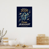クラスオブ2026 宇宙的偉業 卒業 ポスター (キッチン)