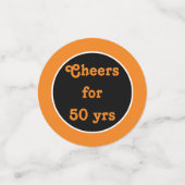 クラスカスタム懇親会テーブル紙吹雪!!紙吹雪 コンフェッティ (スモール正面)