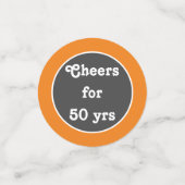 クラスカスタム懇親会テーブル紙吹雪!!紙吹雪 コンフェッティ (スモール正面)