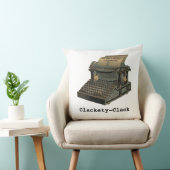 クラスキークラックヴィンテージタイプライター クッション (椅子)