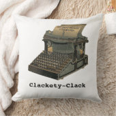 クラスキークラックヴィンテージタイプライター クッション (ブランケット)