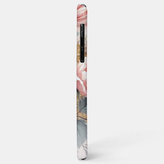 クラスシックバラファインアートボタニカル絵を描ズ Case-Mate iPhoneケース (裏面/左)