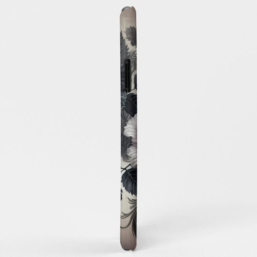 クラスシックバラファインアートボタニカル絵を描ズ Case-Mate iPhoneケース (裏面/右)