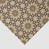 クラスジオメエレガントトリパターン抽象芸術フローラ 薄葉紙 (詳細)