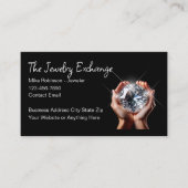 クラスジュエラージュエリーストアフェイクダイヤモンド 名刺 (正面)