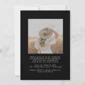 クラススクリプト卒業発表カード 招待状 (裏面)