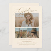 クラススクリプト卒業発表カード 案内状 (正面/裏面)