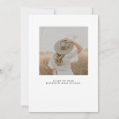 クラススクリプト卒業発表カード 案内状 (裏面)