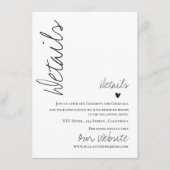 クラススクリプト結婚の詳細エンクロージャカード エンクロージャーカード (正面)