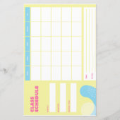 クラススケジュール (正面)