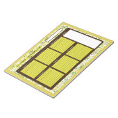 クラススケジュール ノートパッド (アングル)