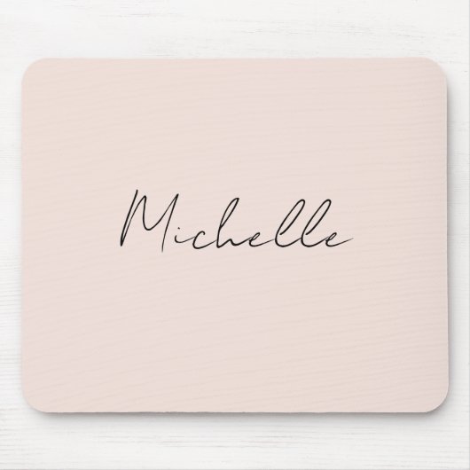 クラスススタイリッシュクリプト名前の追加 マウスパッド (正面)
