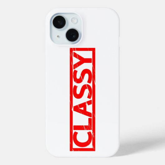 クラススタンプ Case-Mate iPhoneケース (裏面)