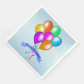 クラスターの明るいカラフルバルーンハッピーバースデー (コーナー)