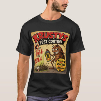 クラスティの害虫駆除Tシャツ Tシャツ