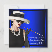 クラスディバ王室のブルーバースデーパーティー 招待状 (正面)