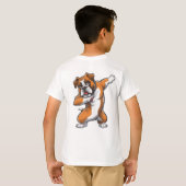 「クラストの中で我々は信頼する」ピおもしろいザ Tシャツ (裏面フル)