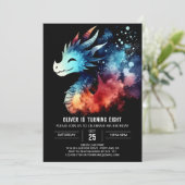 クラスドラゴン誕生日デジタル 招待状 (スタンド正面)