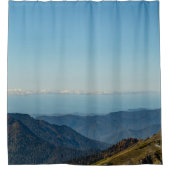 クラスナヤポリの山の自然の秋 シャワーカーテン (正面)