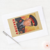 クラスノフ・トランプ 長方形シール (封筒)