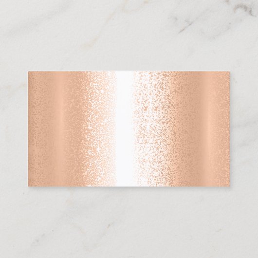 クラスハウスクリーニングサービスメイドグリッターバラ 名刺 (裏面)