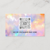 クラスハウスクリーニングサービスメイドコーラルランディB 名刺 (裏面)