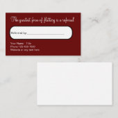 クラスバルク紹介プロモーション名刺 紹介カード (正面/裏面)