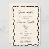 クラスバースデーパーティー/誕生日ディナー招待状 招待状 (正面/裏面)