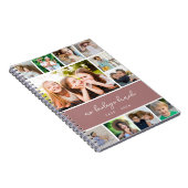 クラスパーソナライズされたフォトコラージュ先生 ノートブック (右側)