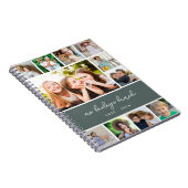 クラスパーソナライズされたフォトコラージュ先生 ノートブック (右側)