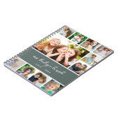 クラスパーソナライズされたフォトコラージュ先生 ノートブック (左側)