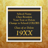 クラスパーソナライズされた懇親会ナプキンズインザカラーズ スタンダードカクテルナプキン