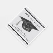 クラスパーソナライズされた懇親会パーティー供給ナプキンス スタンダードランチョンナプキン (角)