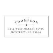 クラスフエレガントァミリ返品のカスタム住所 ラバースタンプ (インプリント)