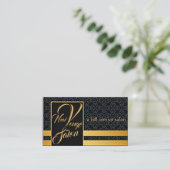 クラスフルサービスヘアサロン名刺 名刺 (スタンド正面)