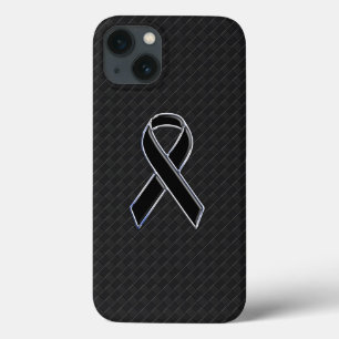 クラスブラッククロームスタイルリボン認識度 iPhone 13ケース