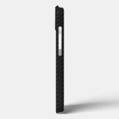 クラスブラッククロームスタイルリボン認識度 Case-Mate iPhoneケース (裏面 / 左)